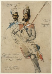 Cosaco de la Guardia de los Urales de Franz Krüger