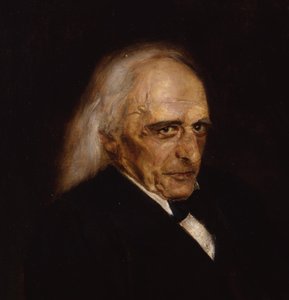Retrato de Theodor Mommsen 1817-1903 (detalle), 1897 de Franz von Lenbach