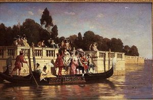 Una elegante fiesta en bote