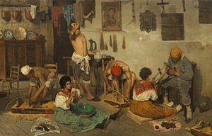 Italiano: torneros de rosarios venecianos Torneros de rosarios venecianos