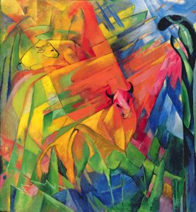 Animales en un Paisaje, 1914