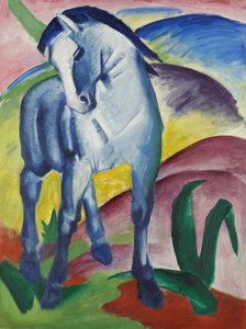 Caballo azul I