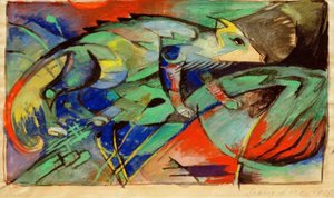 Camaleón de Franz Marc