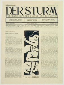 la pastora de Franz Marc