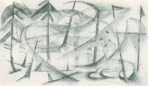 Franz Marc - Cuaderno de bocetos del campo - Lámina 35 de Franz Marc