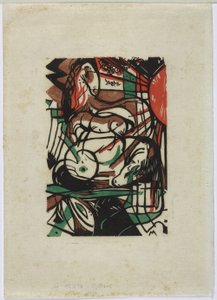 nacimiento de caballos de Franz Marc