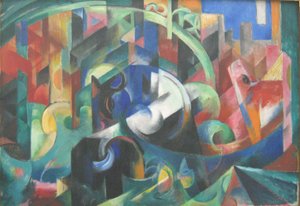 Alemán:  Rinder I Ganado I de Franz Marc