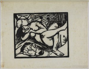 pastora durmiente de Franz Marc