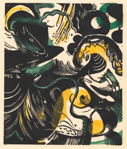 Historia de la creación II de Franz Marc