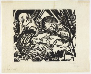 Leyenda de nivel de Franz Marc