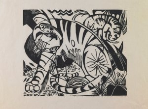 Tigre de Franz Marc