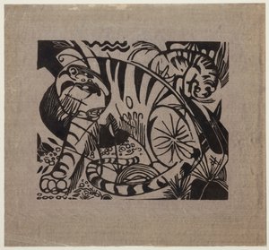 Tigre de Franz Marc