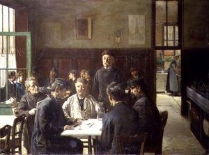 Los jugadores de dominó