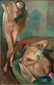 Mujeres bañándose de Franz Nolken