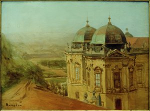 El Belvedere Superior en Viena de Franz Rumpler