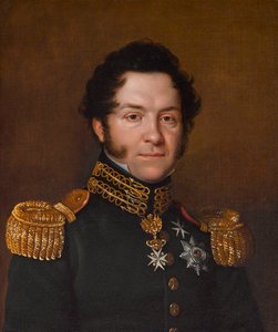 Retrato de Jean-Noé-Godefroy de Polier-Vernand de Franz Seraph Stirnbrand