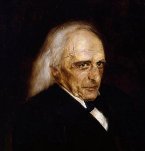 Retrato de Theodor Mommsen (detalle)