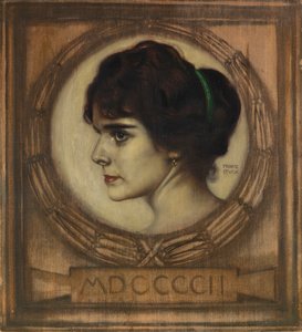 Retrato de Gemma Bierbaum