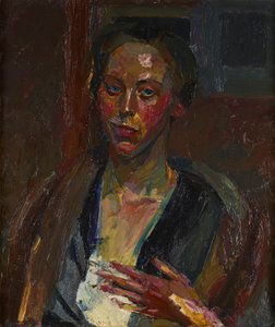 La pintora sueca Ella Wanner