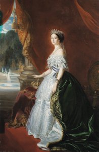 Retrato de cuerpo entero de la Emperatriz Eugenia