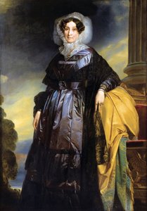 Adelaida Eugenia Luisa de Orleans o Madame Adelaida de Franz Xaver (circle of) Winterhalter