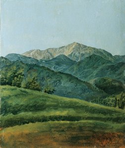 la montaña nevada de Franz Xaver Gruber