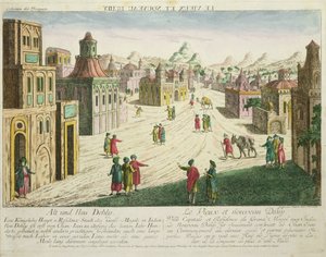 Viejo y Nuevo Delhi de Franz Xaver Habermann