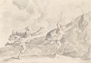 La transformación de Daphne en laurel de Franz Xaver Wagenschon