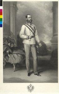 Emperador de Austria Francisco José I de Franz Xaver Winterhalter
