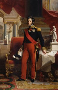 francés:  Louis-Philippe 1er, roi des Français (1773-1850) Luis Felipe I, rey de los franceses (1773-1850) de Franz Xaver Winterhalter