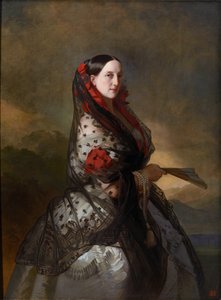 María Nikoláyevna de Rusia, duquesa de Leuchtenberg de Franz Xaver Winterhalter
