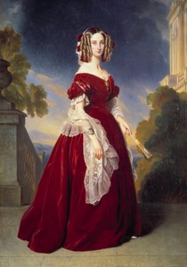 Retrato de cuerpo entero de Louise Marie Thérèse Charlotte Isabelle d