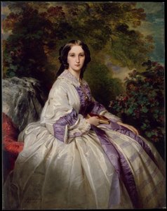Retrato de la condesa Maria Ivanovna Lamsdorf, de soltera Beck, 1859