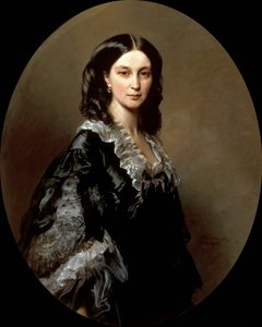 Retrato de la Duquesa Elizaveta Alexandrovna Baryatinskaya, nacida Princesa Chernysheva 1826-1902, 1858 de Franz Xaver Winterhalter