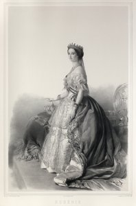 Retrato de Imperatriz Eugenia de Franz Xaver Winterhalter