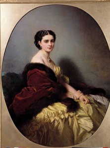 Retrato de Madame Narichkin de Franz Xaver Winterhalter