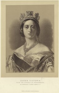 Retrato de la Reina Victoria