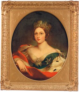Retrato de la Reina Victoria de Franz Xaver Winterhalter