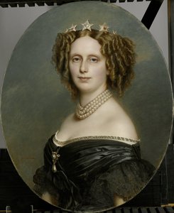 Retrato de Sofía Frederika Mathilda (1818-77), princesa de Württemberg de Franz Xaver Winterhalter