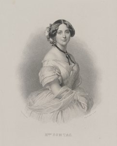 Retrato de la cantante de ópera Henriette Sontag 1806-1854, c. 1850 de Franz Xaver Winterhalter