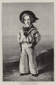 El Rey a la edad de seis años de Franz Xaver Winterhalter