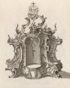 Diseño para un tabernáculo, Placa 4 de la serie 