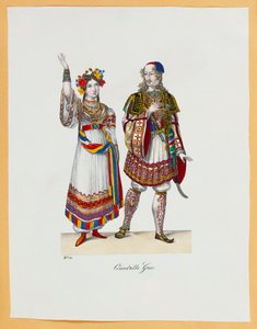 Una colección de disfraces, 1827