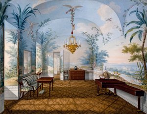 Sala de pintura, Palacio de Schoenbrunn conocida como Sala Marian