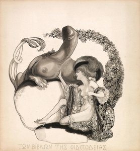Ilustración erótica, c. 1912