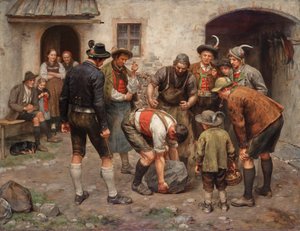 El enfrentamiento de Franz von Defregger