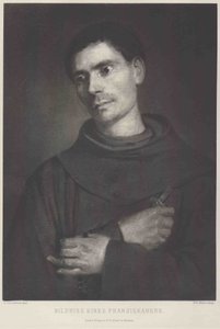 Retrato de un monje franciscano de Franz von Lenbach
