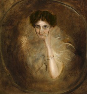 Lady Mary Victoria Leiter Curzon de Franz von Lenbach