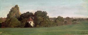 Paisaje con capilla