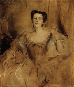 María Lady Curzon de Kedleston de Franz von Lenbach
